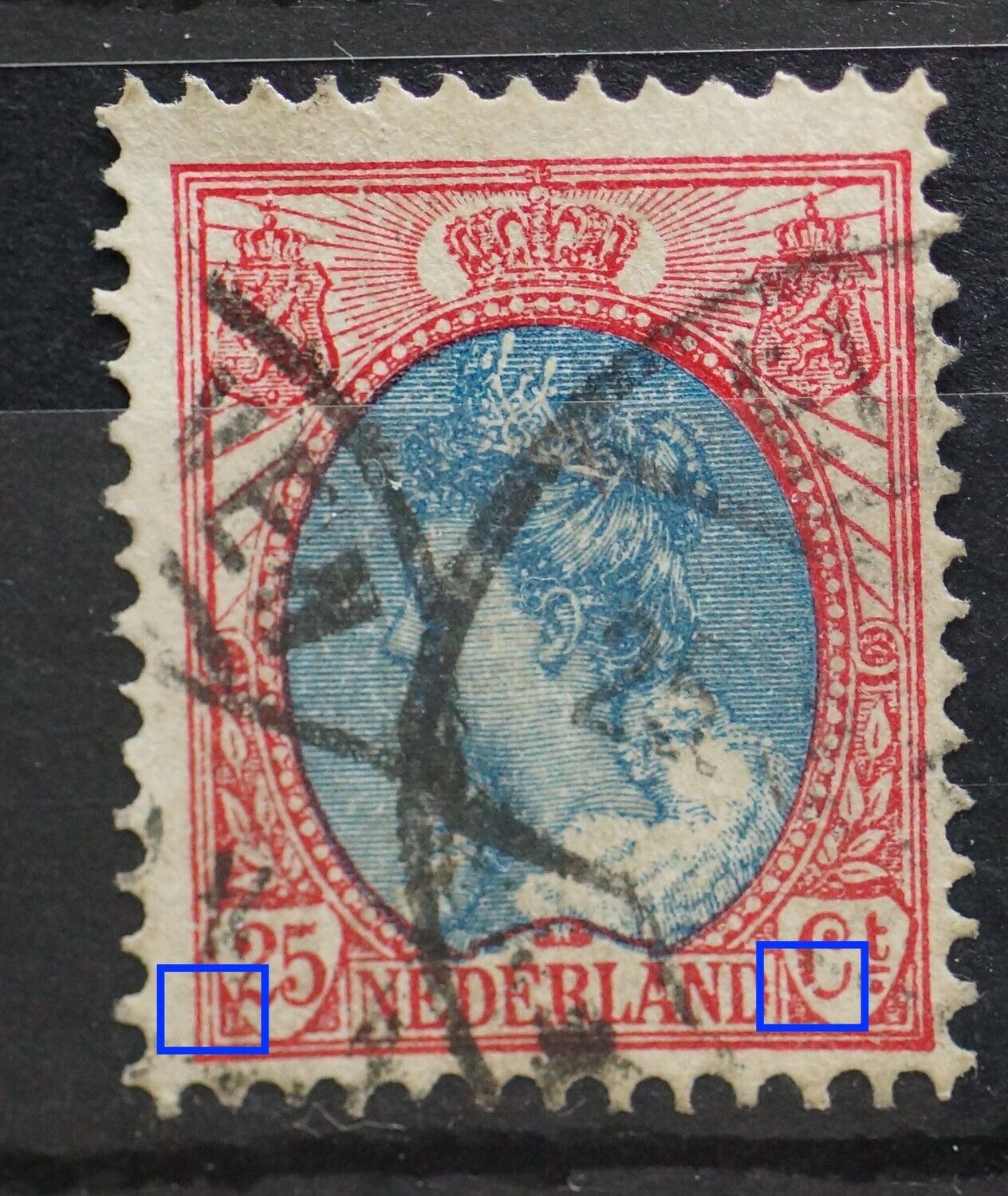 NVPH 71 - o.a. gebroken C van Ct.
