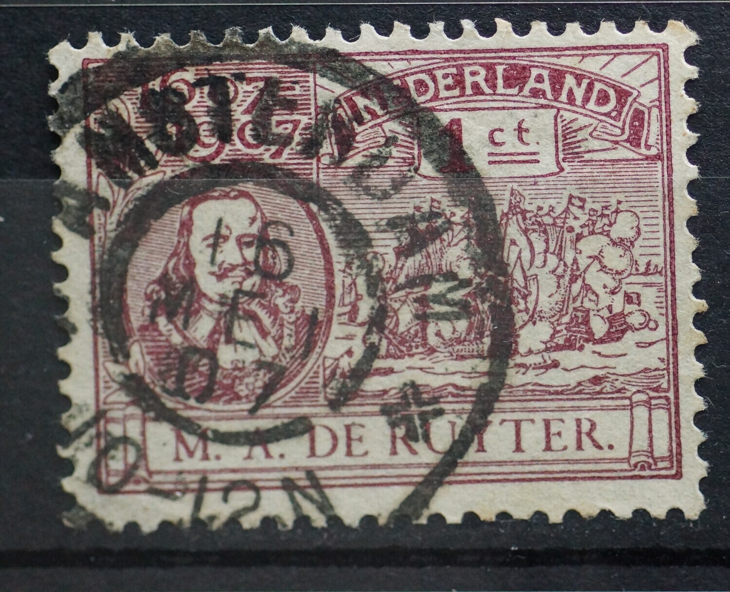 Amsterdam op NVPH 88 - plaatfout
