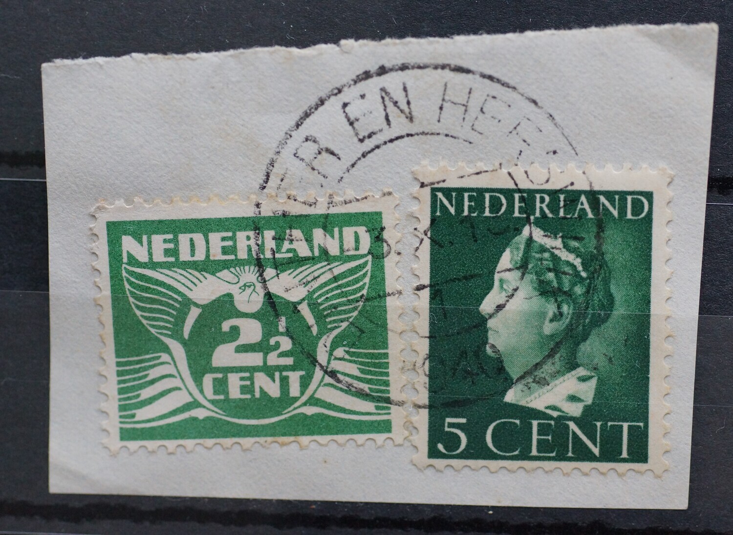 Dinther en Heeswijk 1 op NVPH 174 en 332 Dinther en Heeswijk 1 op NVPH 174 en 332