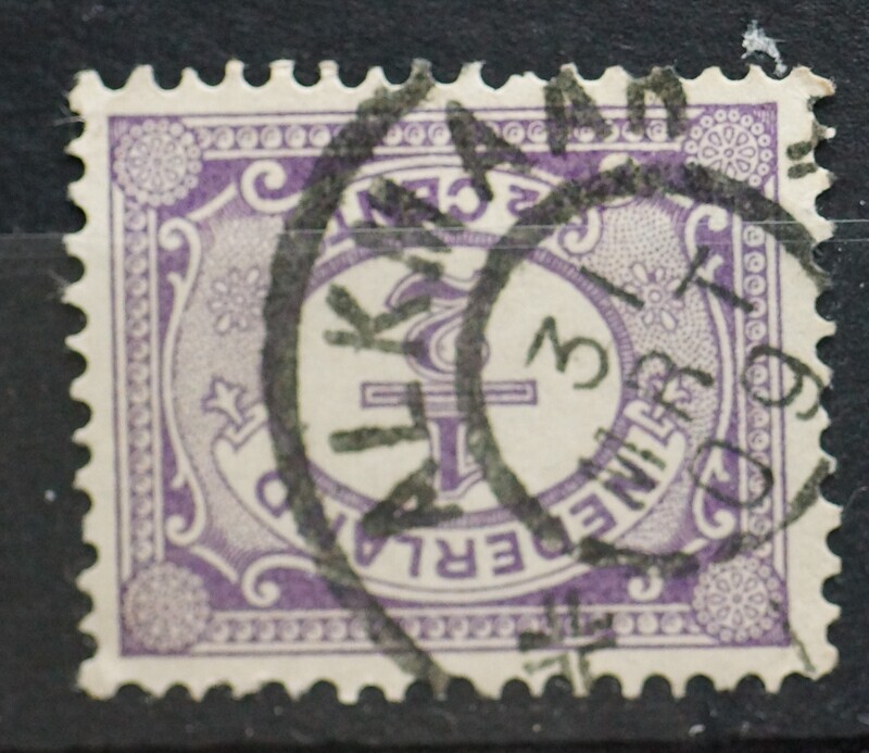 Alkmaar (31 maart 1909!) op NVPH 50