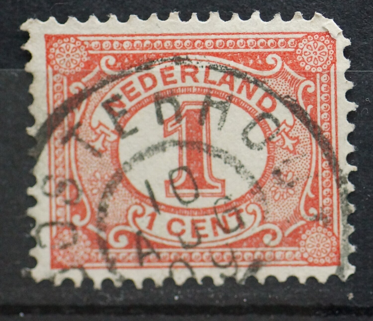 Oosterhout op NVPH 51 (10 augustus 1909)