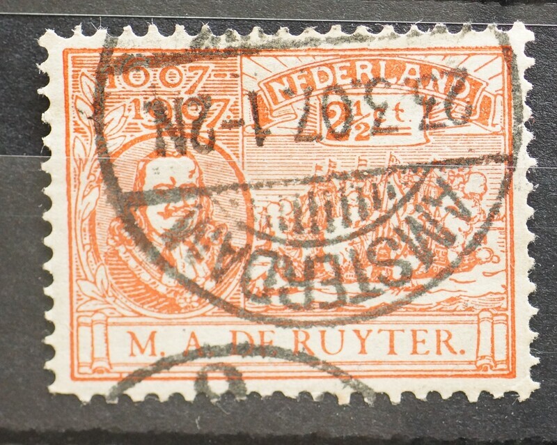 Amsterdam 6 op NVPH 89 - eerste dag Amsterdam 6 op NVPH 89 - eerste dag