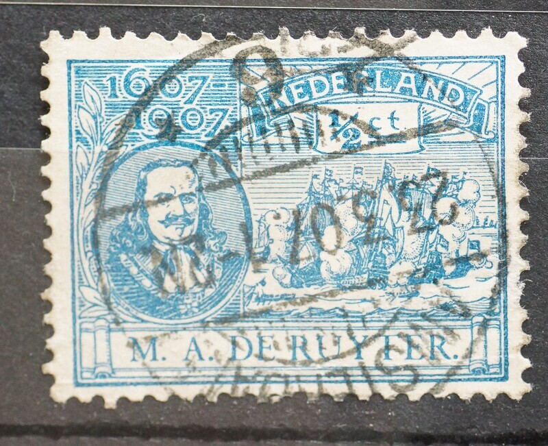 Amsterdam 6 op NVPH 87 - eerste dag Amsterdam 6 op NVPH 87 - eerste dag