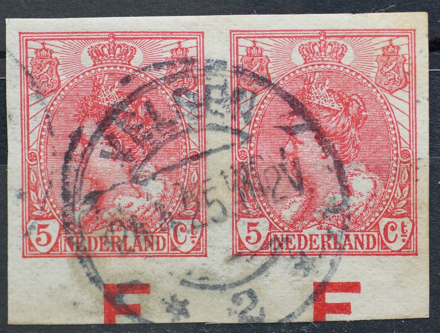 Velsen 2 op NVPH 82 (paar)