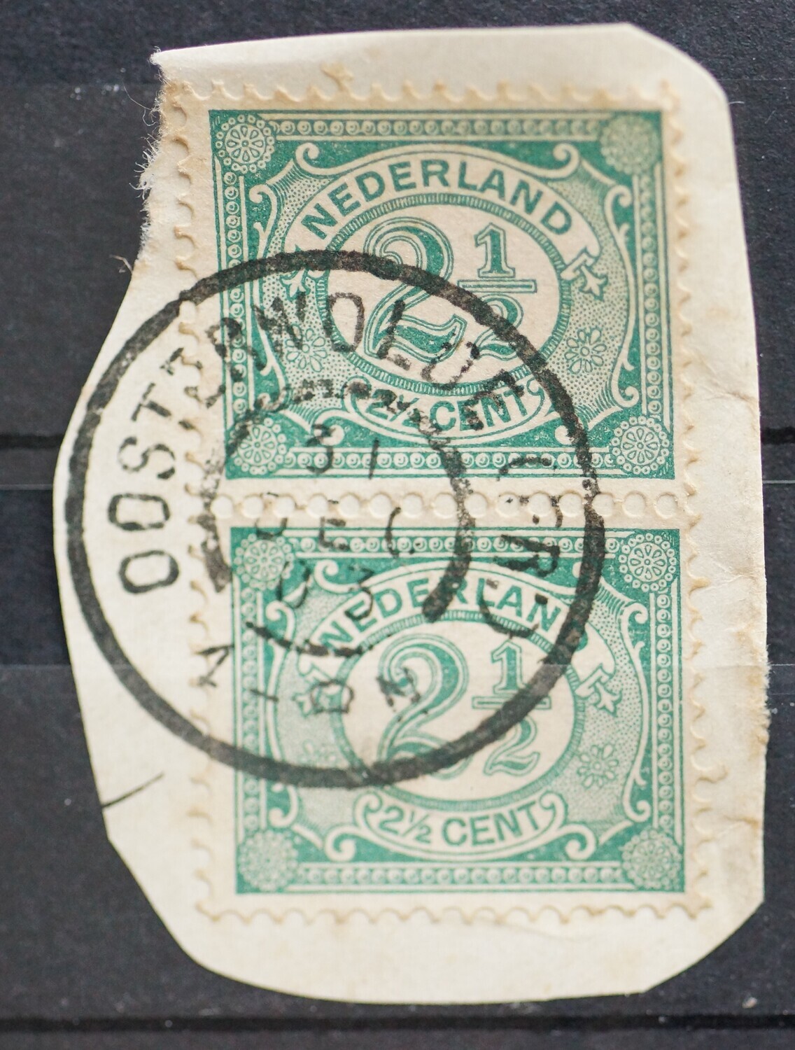 Oosterwolde (Fr:) op NVPH 55 (paar)