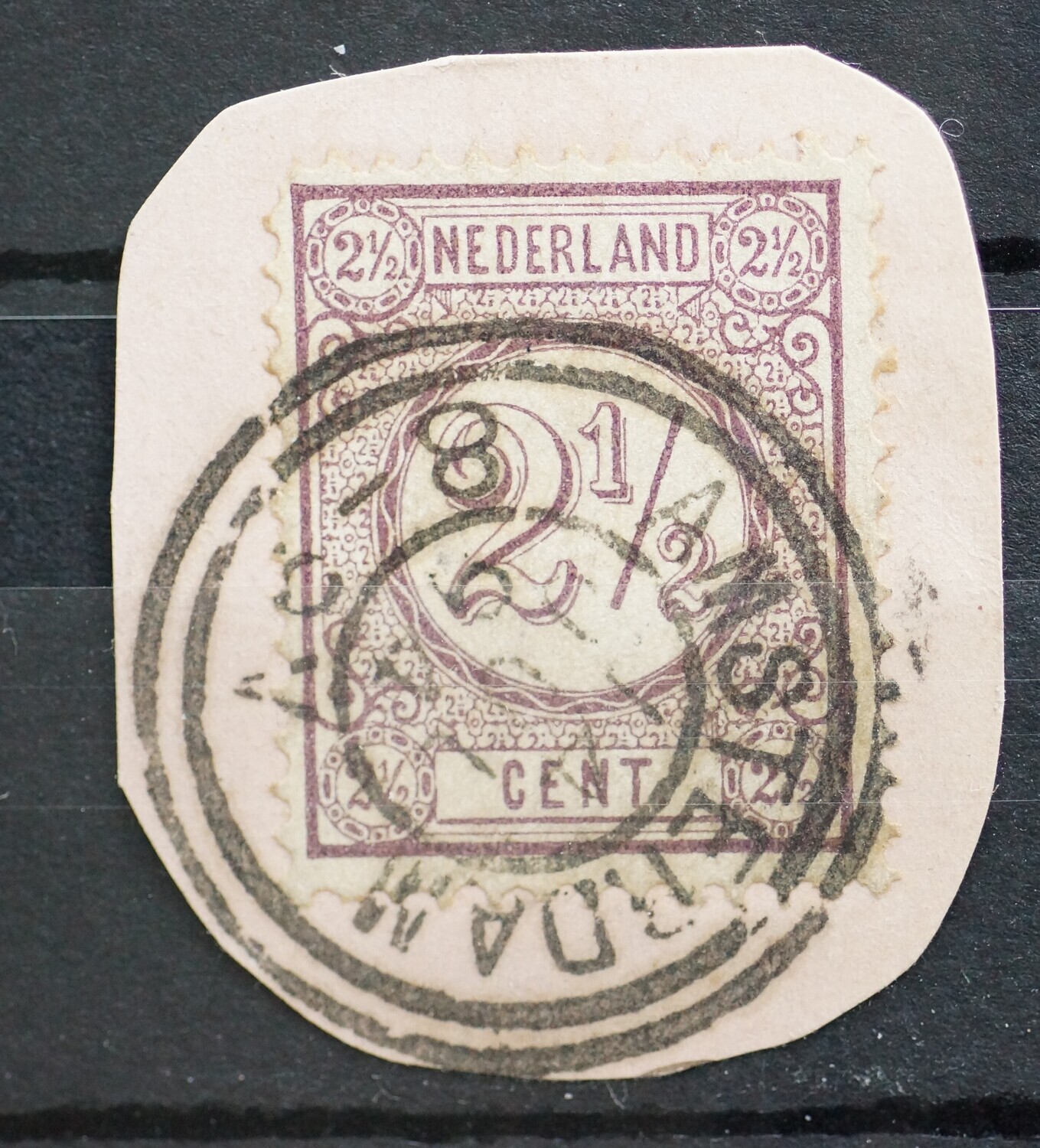 Dubbelring Amsterdam op NVPH 33