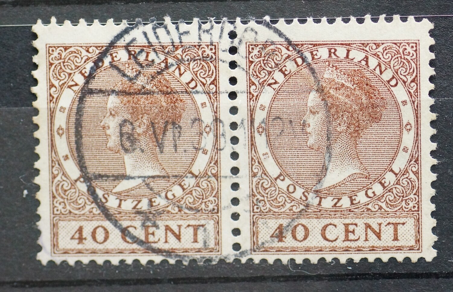 Leiderdorp 1 op NVPH 196 (paar)