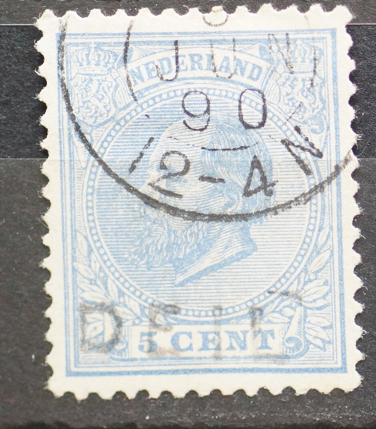 Deil, tevens kleinrond, op NVPH 19