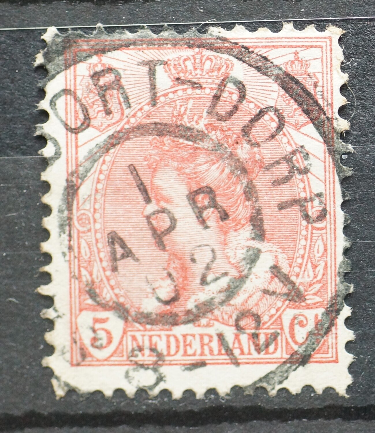 Sandpoort-Dorp op NVPH 60 (1902)