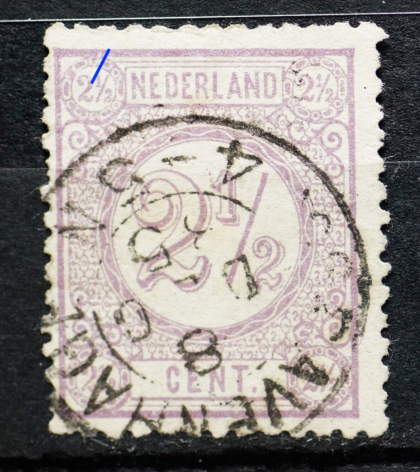 NVPH 33 - diagonaal streepje linksboven