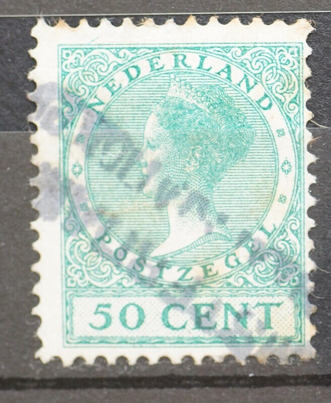 Amsterdam - Centraal Station 20 (tweeregelig) op NVPH 160 Amsterdam - Centraal Station 20 (tweeregelig) op NVPH 160