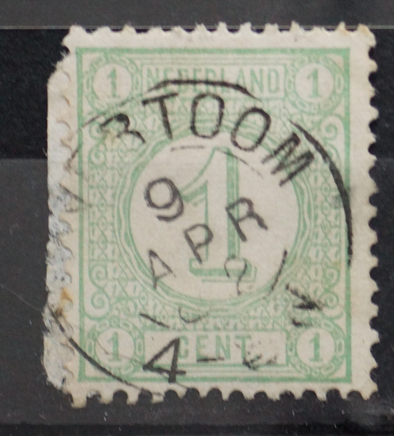 Overtoom op NVPH 31 - zeldzaam!