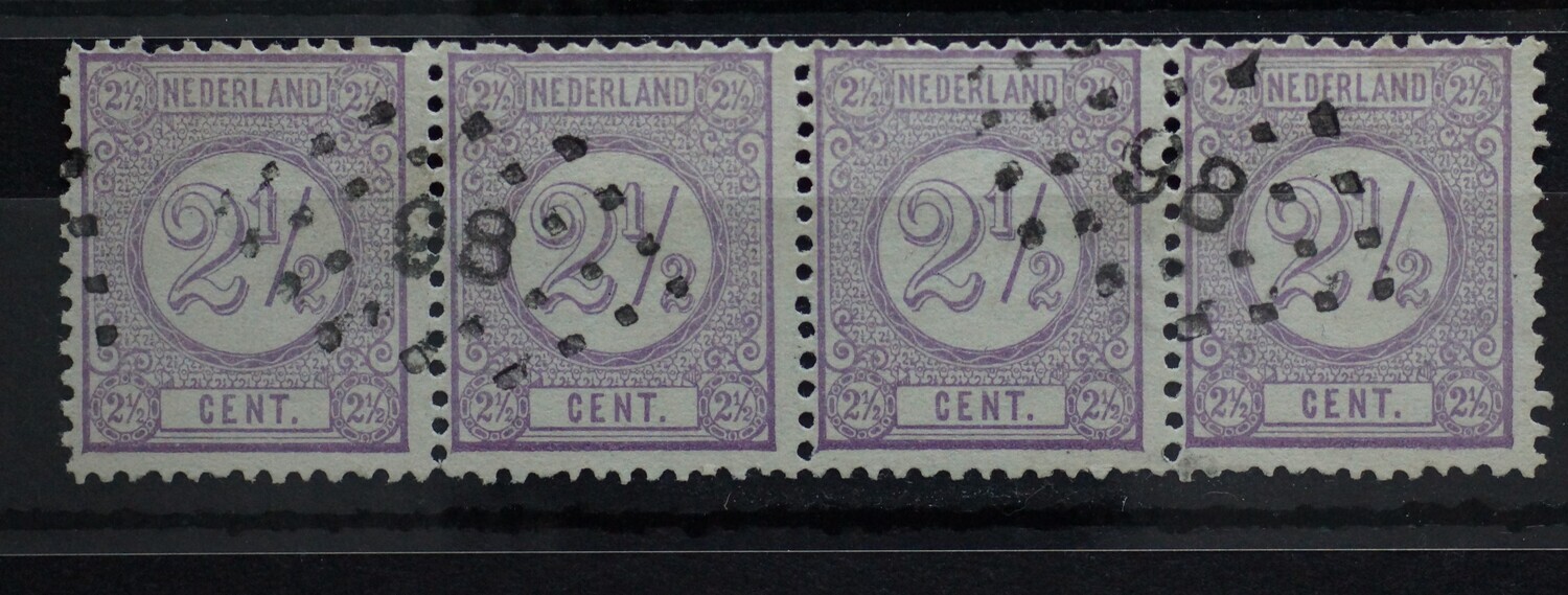 98 (Sluis) op NVPH 33 (strip)