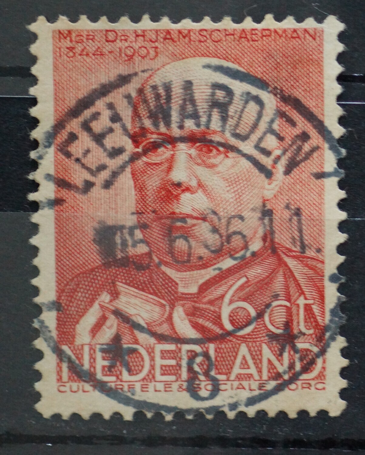 Leeuwarden 8 op NVPH 285 - schaars