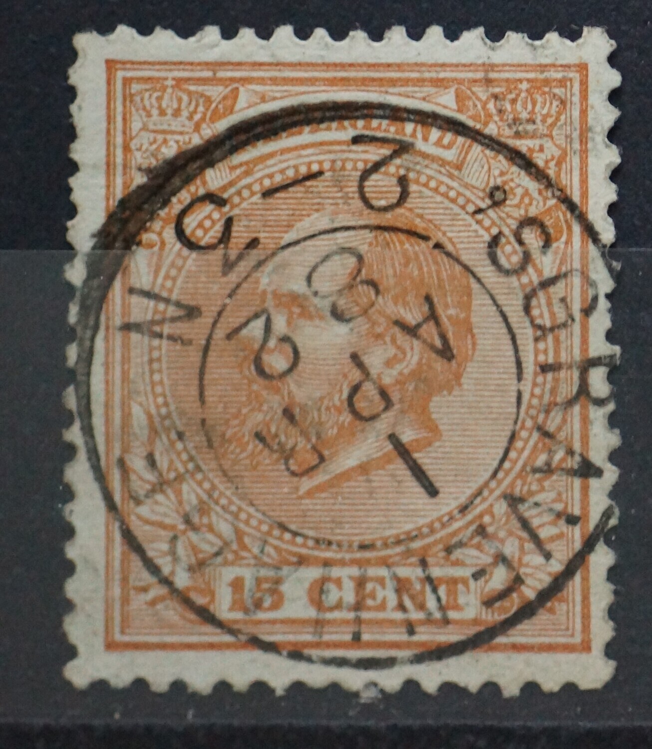 sGravenhage op NVPH 23 sGravenhage op NVPH 23