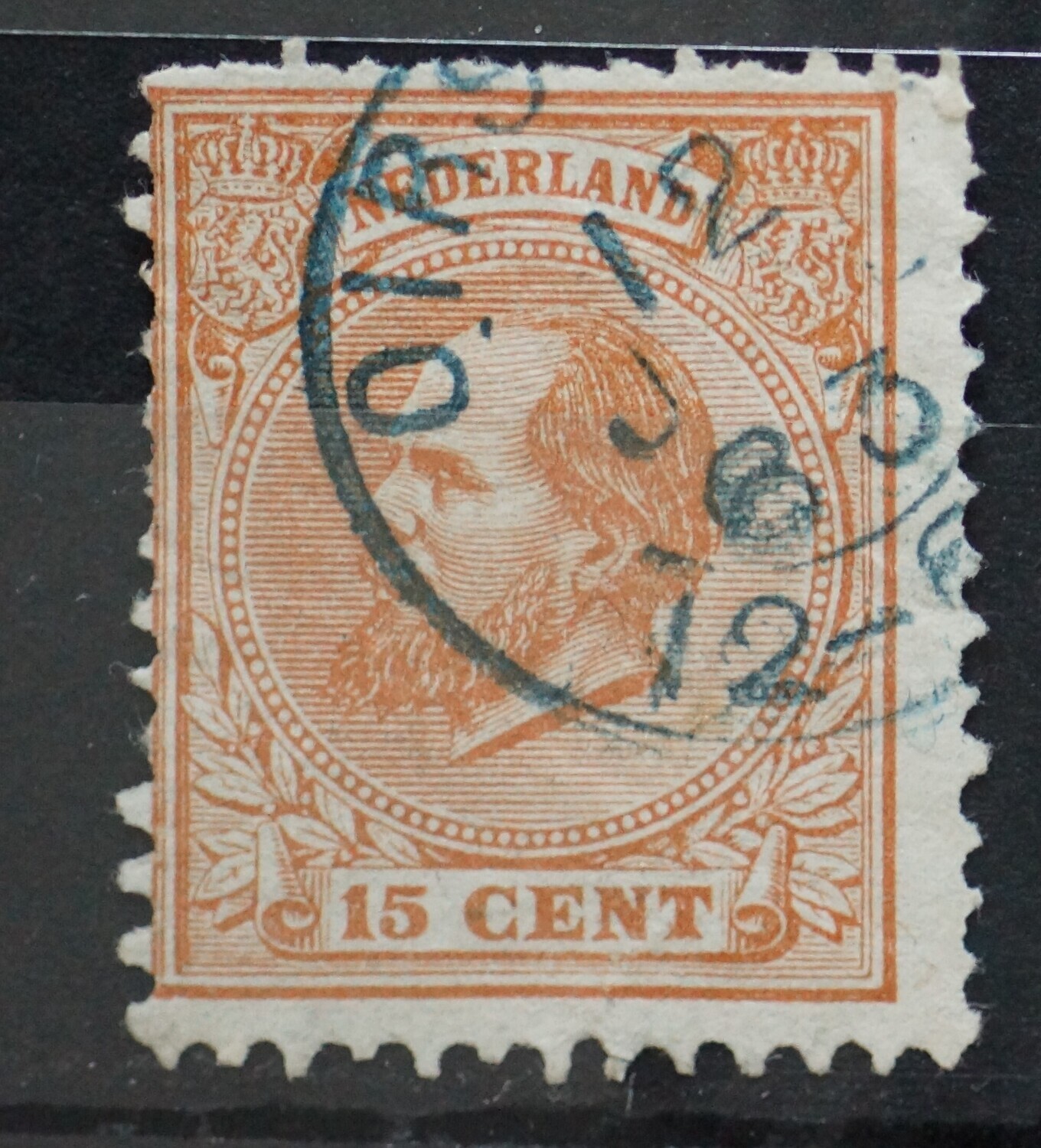 Oirschot (HPK, blauw) op NVPH 23