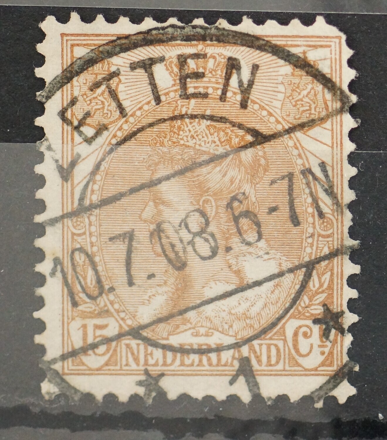 Zetten 1 op NVPH 64 (redelijk)