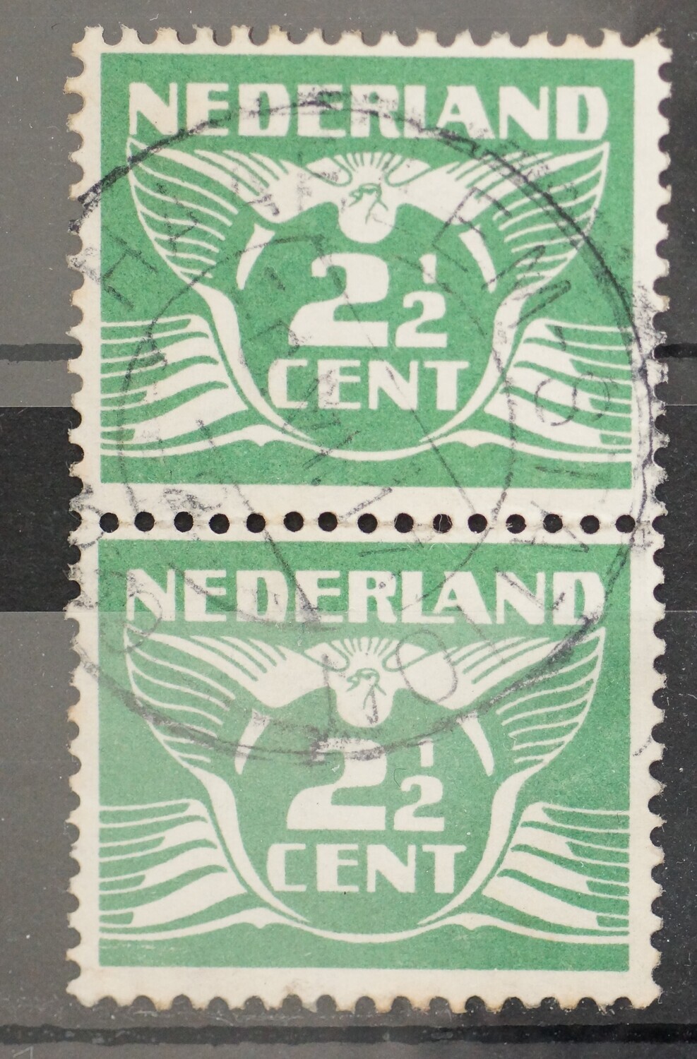Haarlem-Station 2 op NVPH 174 (paar)