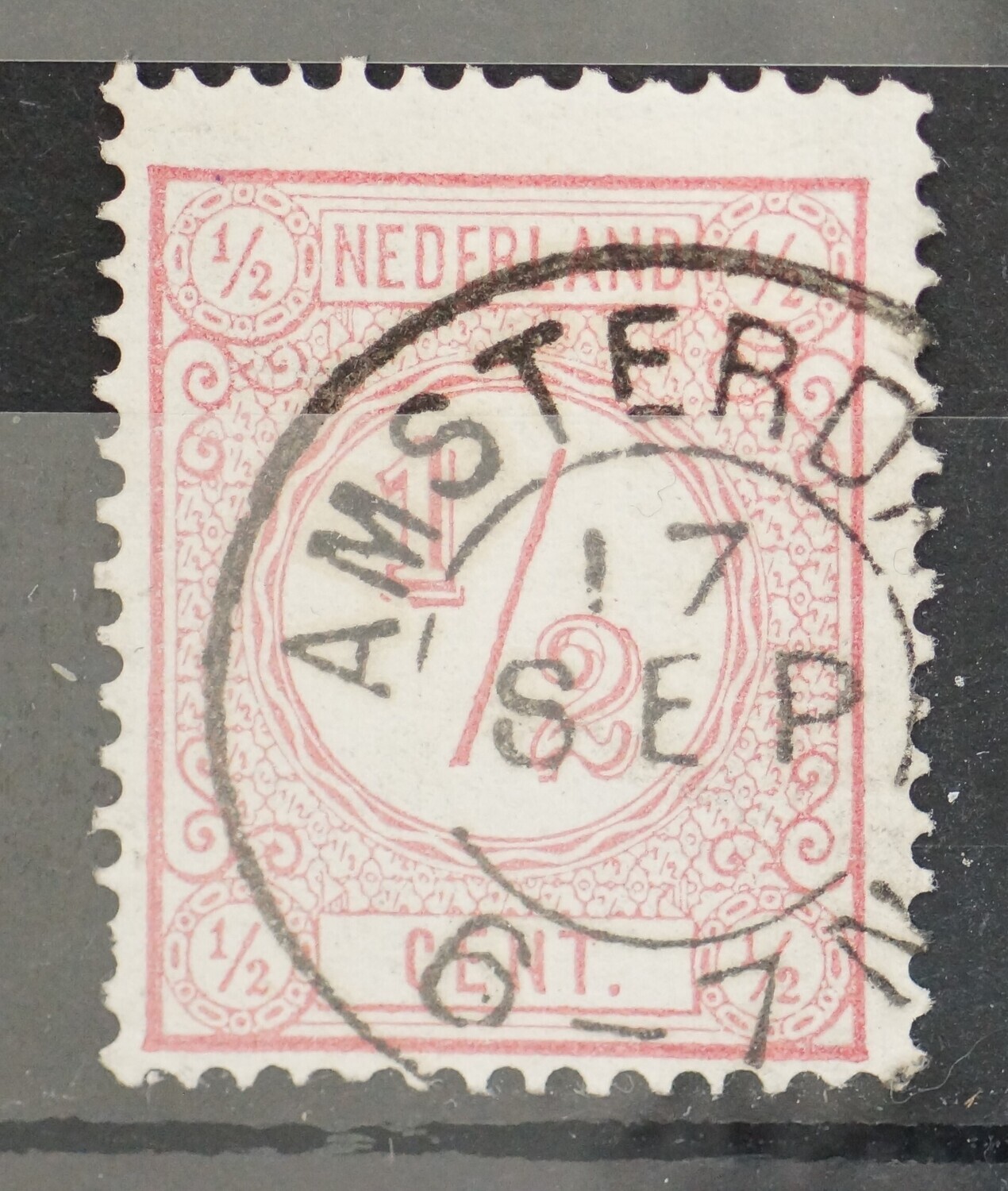 Amsterdam (zonder jaar) op NVPH 30