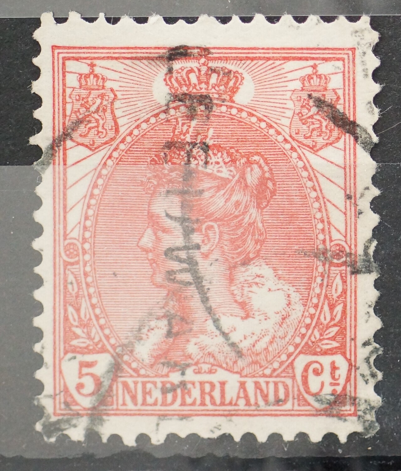 Leeuwarden op NVPH 60 - schaars