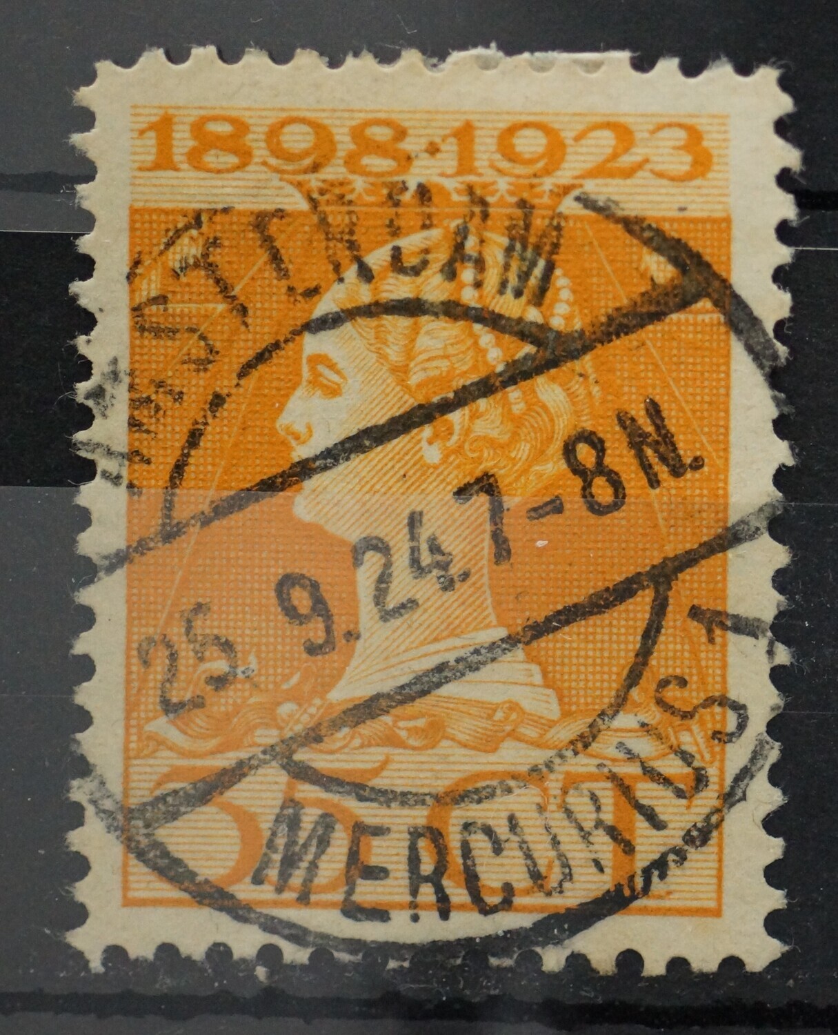 Amsterdam Mercurius 1 op NVPH 127 Amsterdam Mercurius 1 op NVPH 127