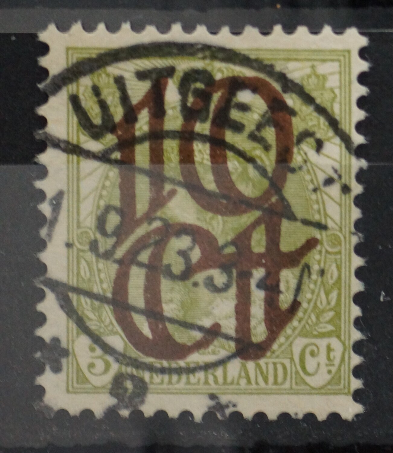 Uitgeest 2 op NVPH 116 Uitgeest 2 op NVPH 116