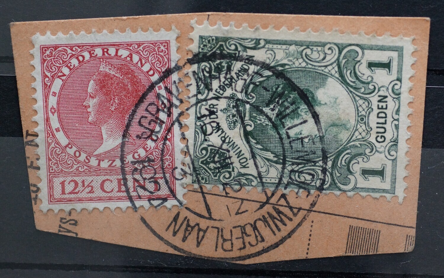 sGravenhage-Willem de Zwijgerlaan 3 op NVPH 77 en 154 sGravenhage-Willem de Zwijgerlaan 3 op NVPH 77 en 154