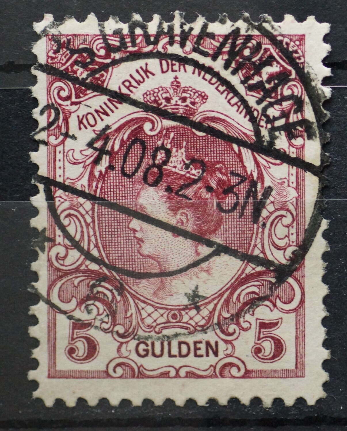 sGravenhage 6 op NVPH 78 - vrij schaars