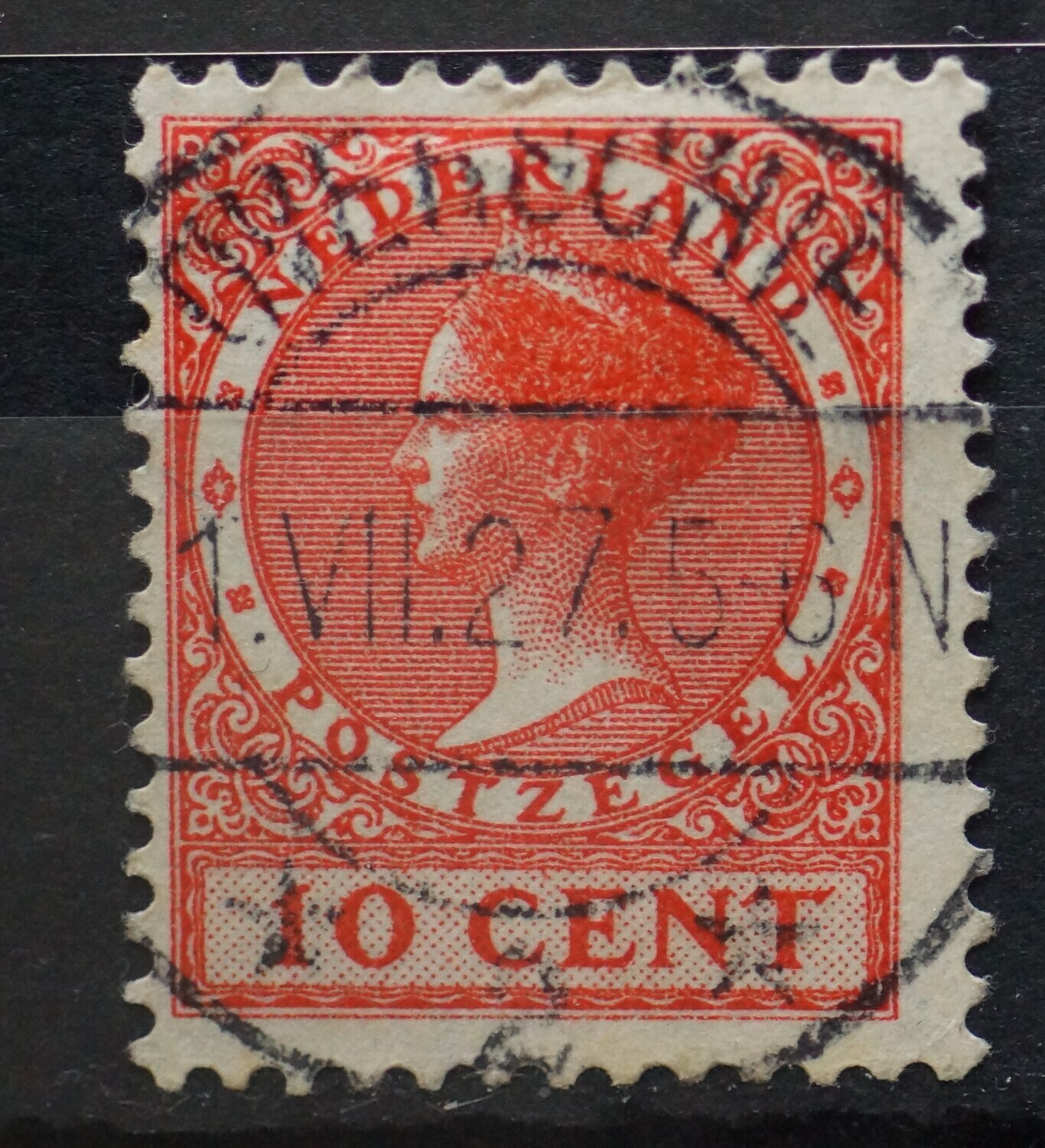 Overschie 2 op NVPH 182 - vrij schaars