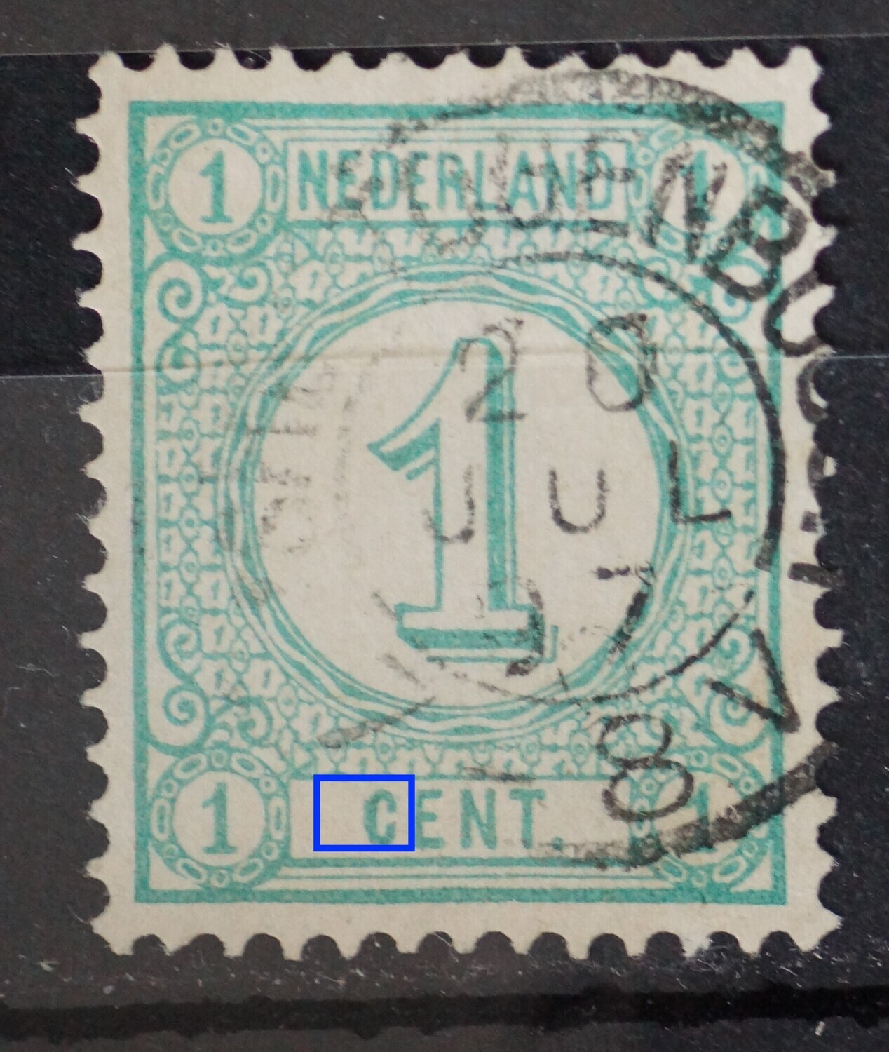 NVPH 31 - "dikke C" van CENT