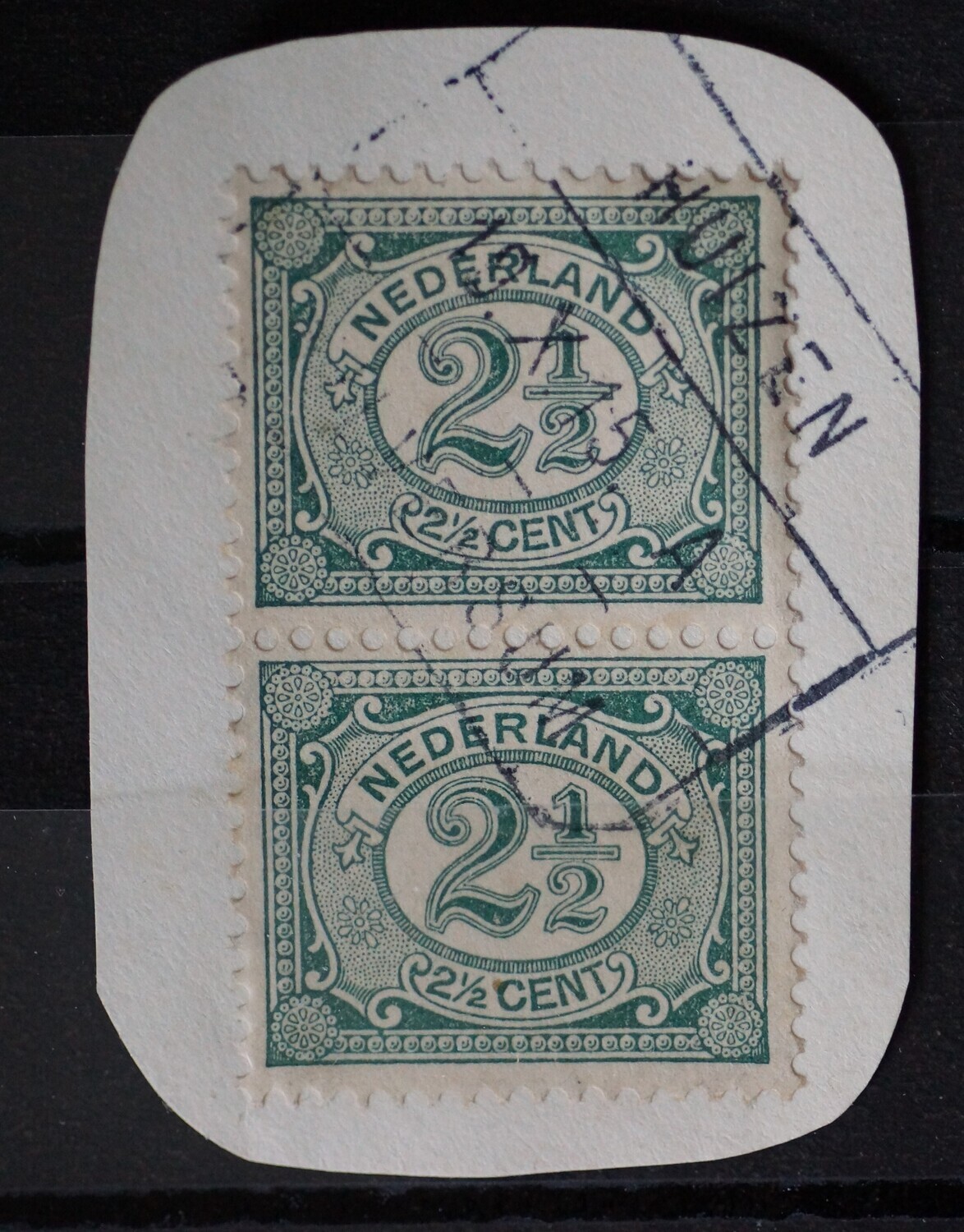 Huizen - Hilversum A op NVPH 55 (paar)