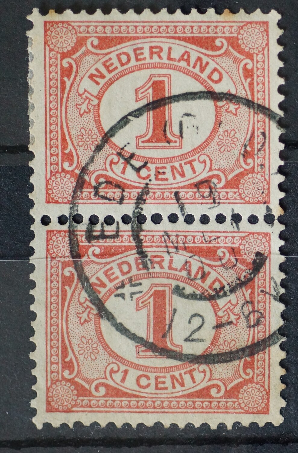 Ede (Gld.) op NVPH 51 (paar)