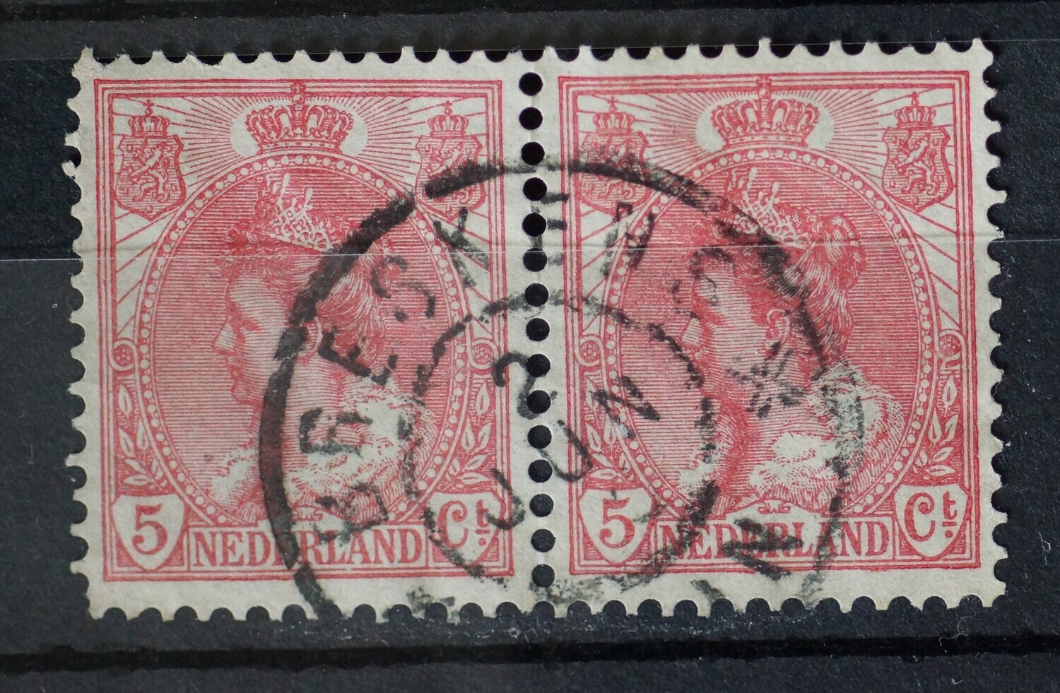 Breskens op NVPH 60 (paar)