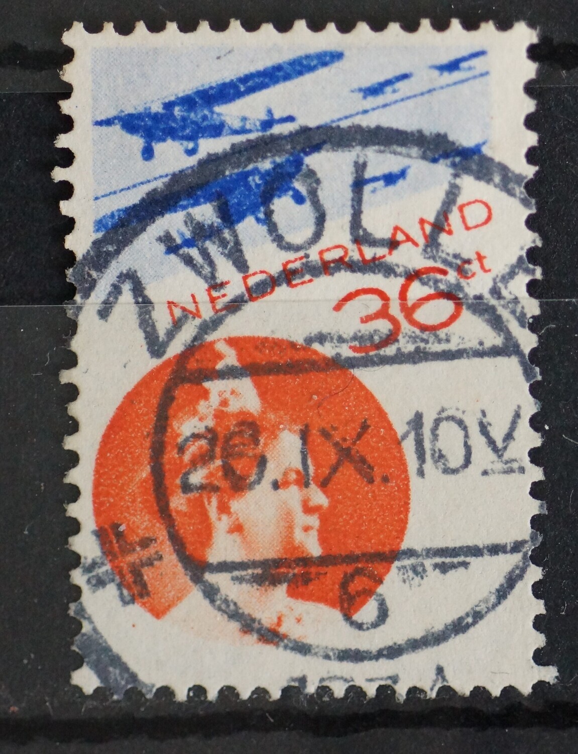 Zwolle 6 op NVPH LP9 (plaatfout)