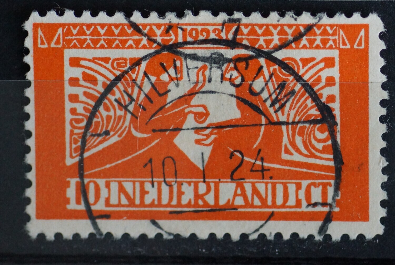 Hilversum 7 (zonder uurkarakters) op NVPH 135 Hilversum 7 (zonder uurkarakters) op NVPH 135