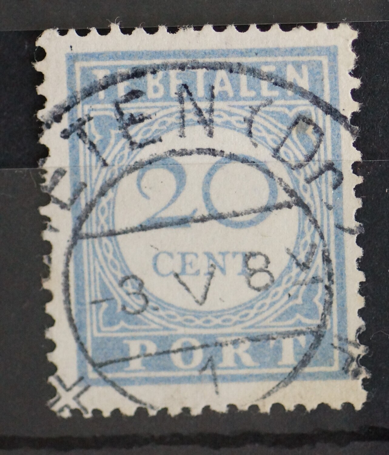 Gieten (Dr.) 1 op NVPH P58 Gieten (Dr.) 1 op NVPH P58