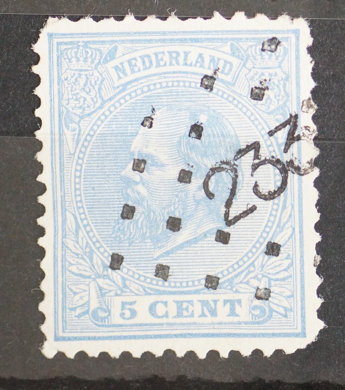 233 (Grouw) op NVPH 19 (plaatfout)
