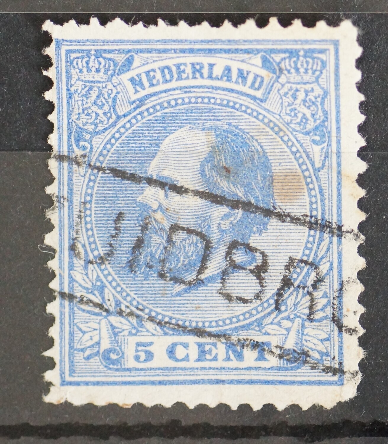 Haltestempel Zuidbroek op NVPH 19