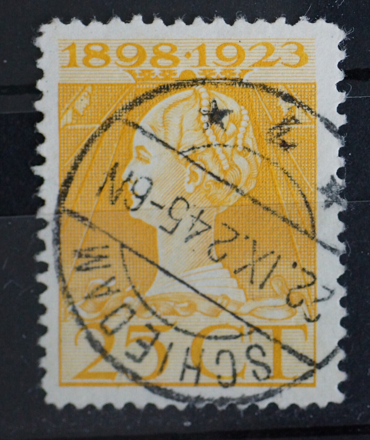 Schiedam 7 op NVPH 126 - schaars