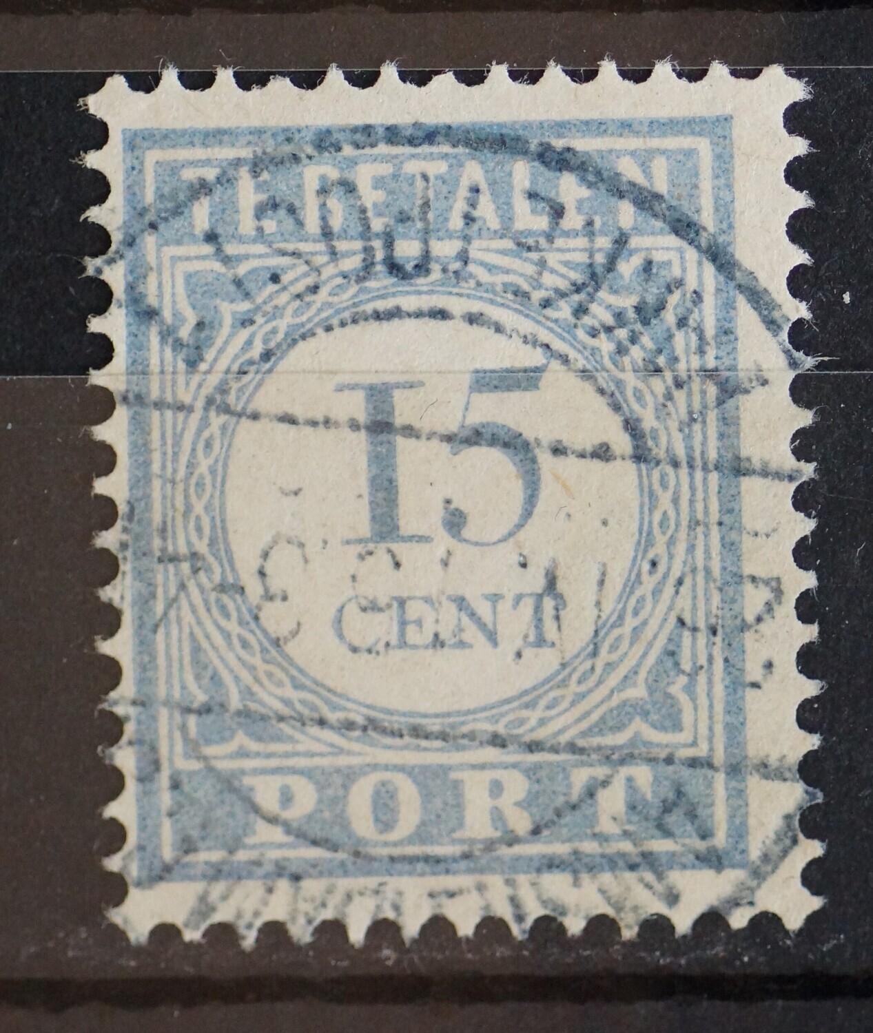 Amsterdam C.S. Pakketpost 1 op NVPH P57 - zeldzaam
