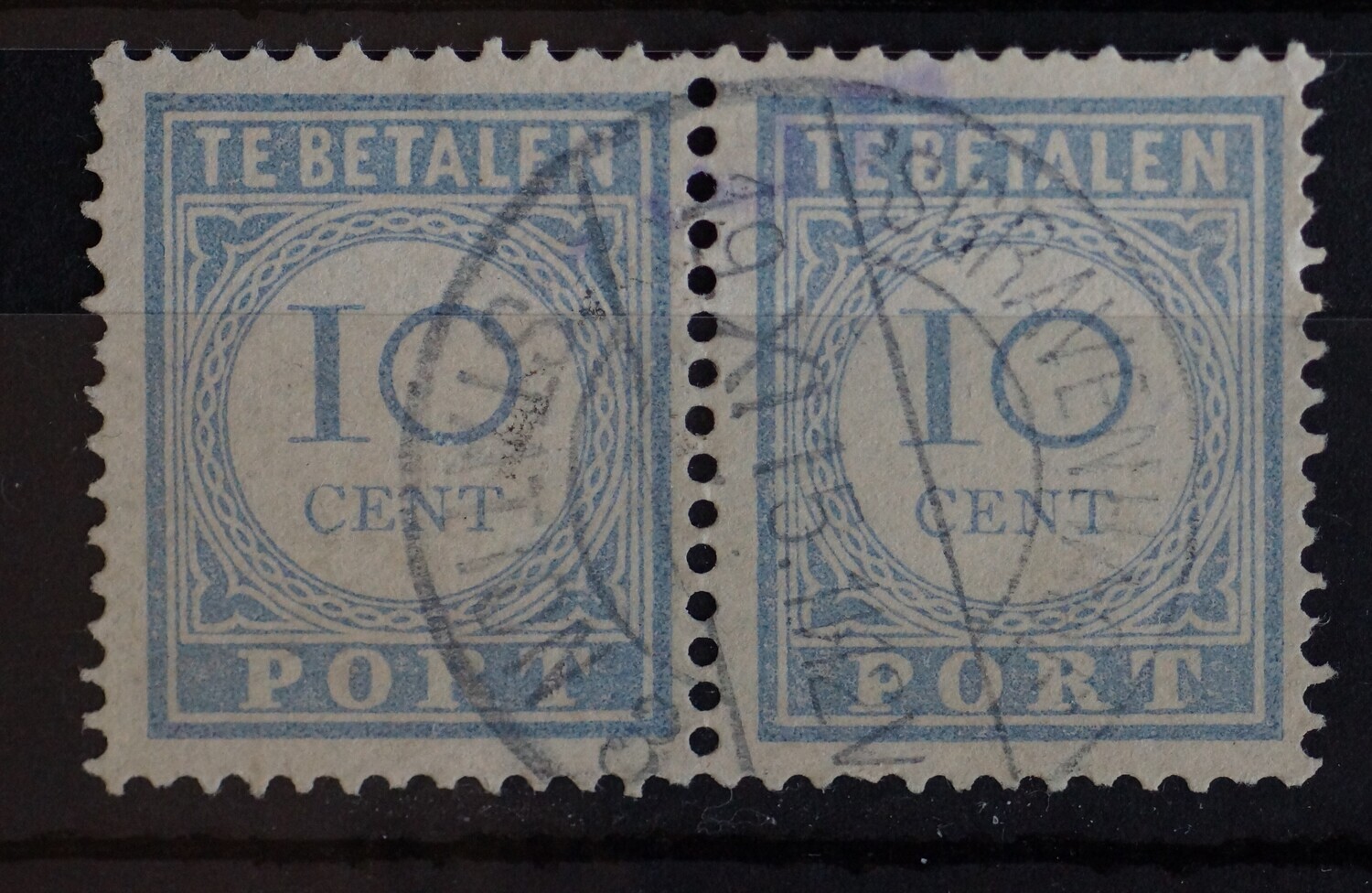 sGravenhage Station 3 op NVPH 55 (paar) -zeldzaam sGravenhage Station 3 op NVPH 55 (paar) -zeldzaam