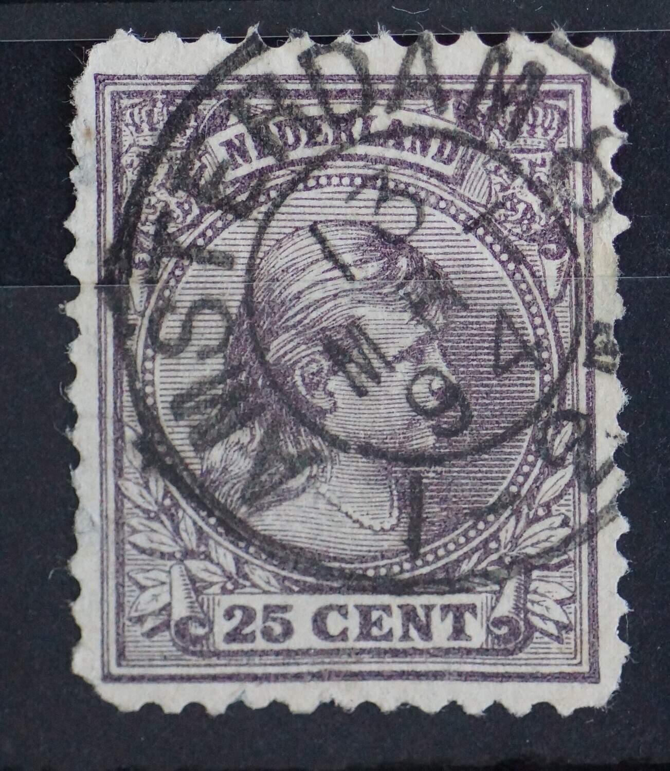 Amsterdam 8 op NVPH 42 (fraai)
