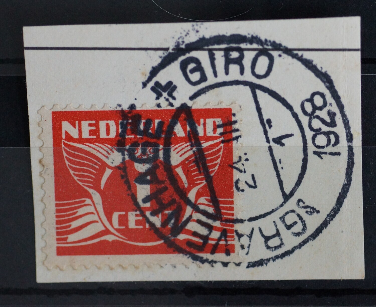 sGravenhage-Giro 1 op NVPH 170