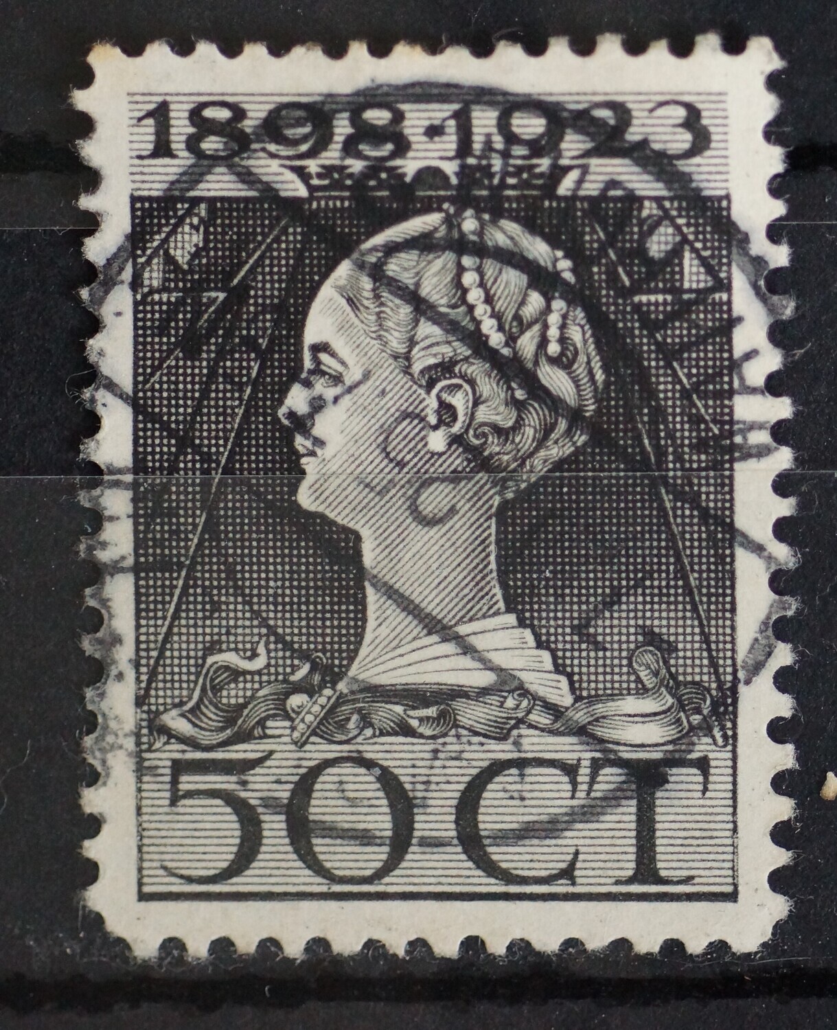 Amsterdam Watergr.m. 2 op NVPH 128 - vrij schaars