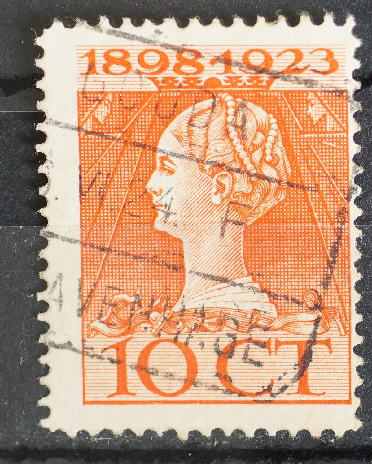 Gouda - sGravenhage F op NVPH 124 Gouda - sGravenhage F op NVPH 124