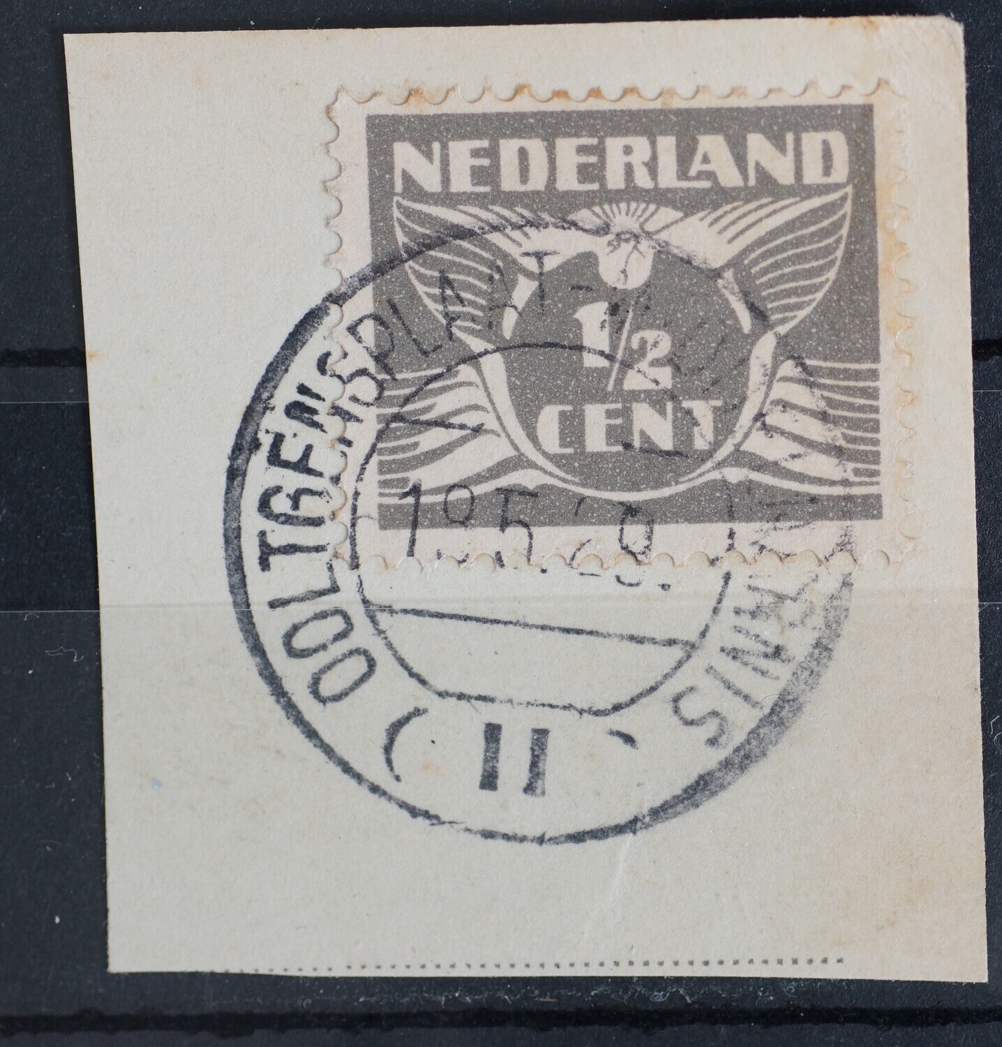 Ooltgensplaat - Middelharnis (II) (traject)  op NVPH 169 - vrij schaars