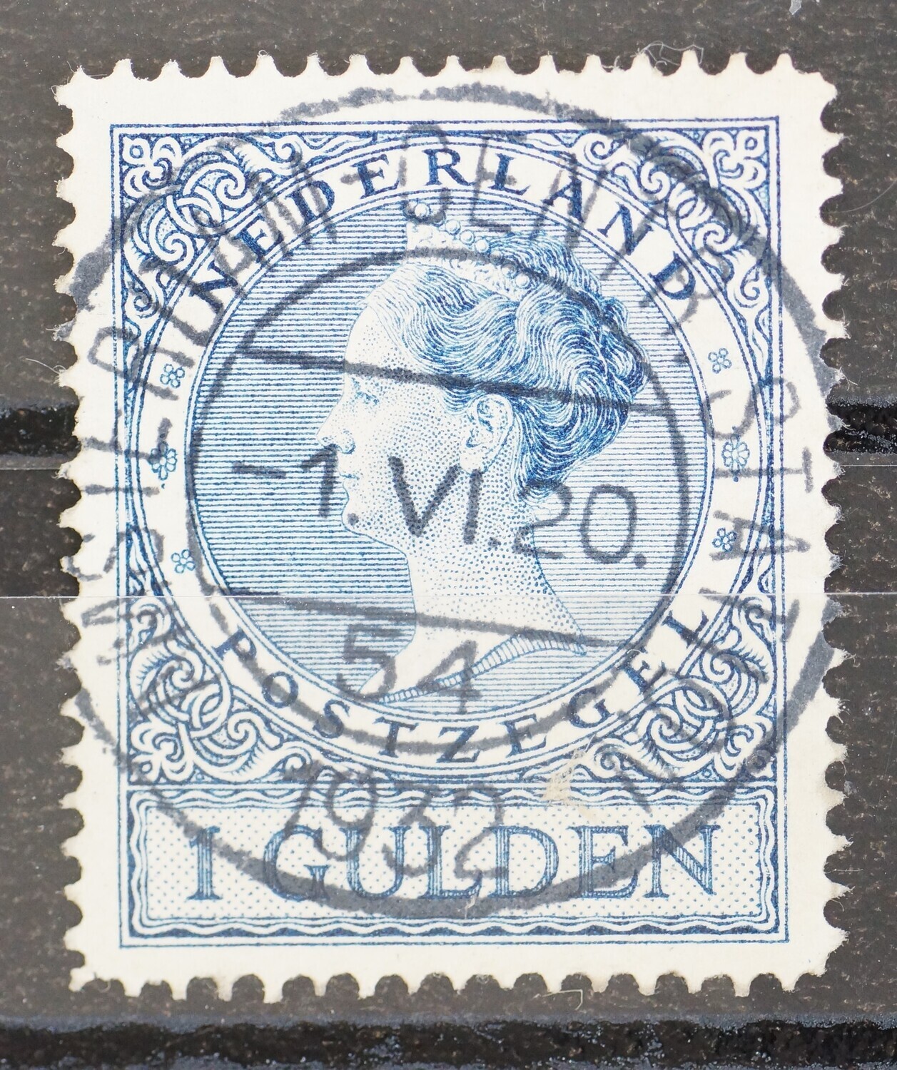 Amsterdam-Centr. Station 54 op NVPH 163