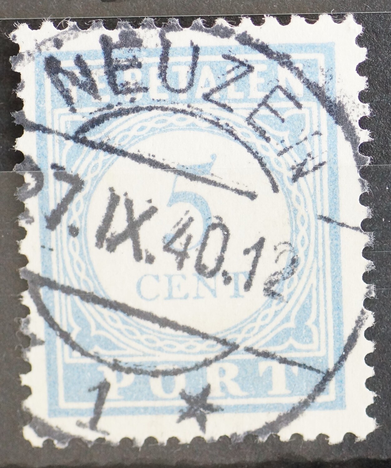 Neuzen 1 op NVPH P51 - zeldzaam! Neuzen 1 op NVPH P51 - zeldzaam!