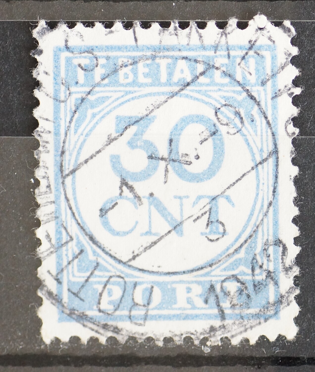 Rotterdam C.S.-Pakketpost 3 op NVPH P78