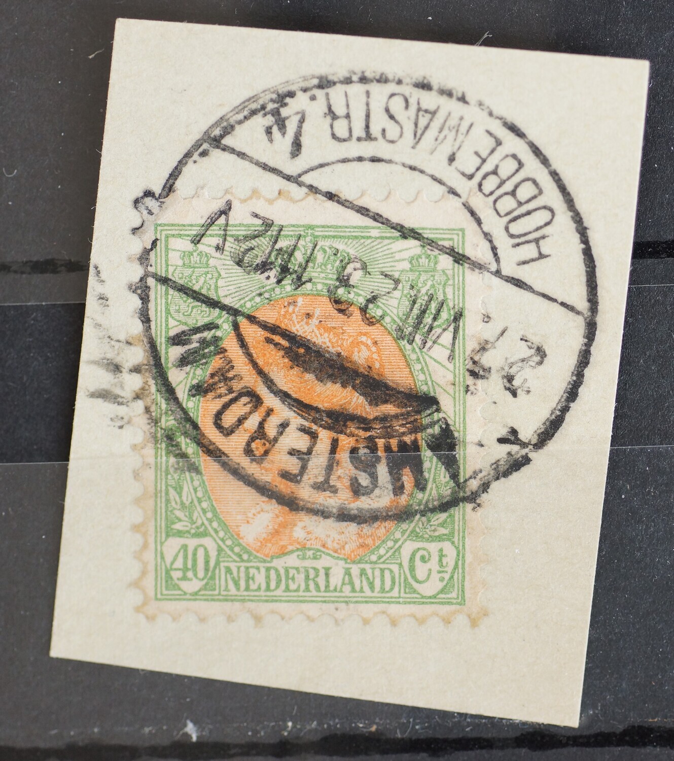 Amsterdam Hobbemastr. 4 op NVPH 73 - vrij schaars